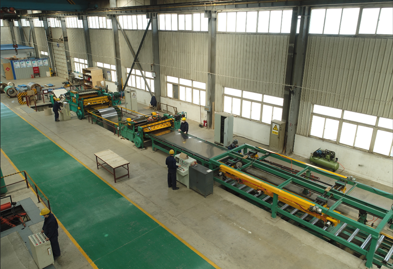 冷轧开平定尺横剪线